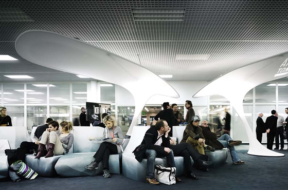 Architonic Concept Space at imm cologne 2008 by l-a-v-a architects