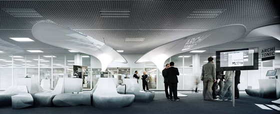 Architonic Concept Space at imm cologne 2008 by l-a-v-a architects