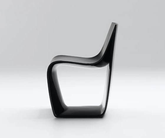 Sign, MDF Italia, Designer Piergiorgio Cazzaniga, 2006, polyamide (nylon 6), rotationally molded, gloss lacquered in white, red, yellow or black