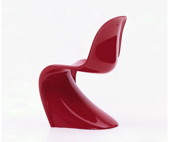 Panton Chair Classic, Vitra,  Designer Verner Panton, 1959/60, hard foam plastic shell, surface painted with a gloss lacquer