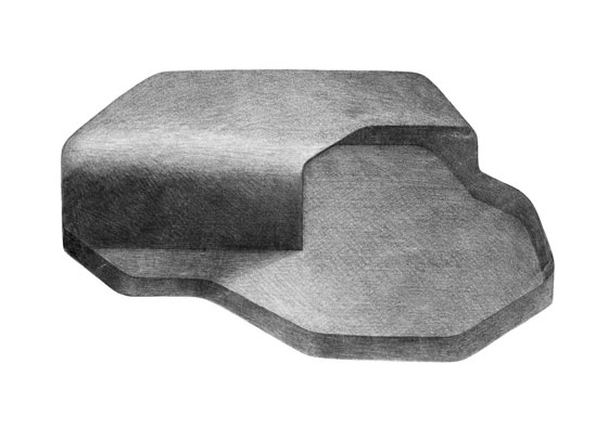 Sketch in pencil © Studio Bouroullec