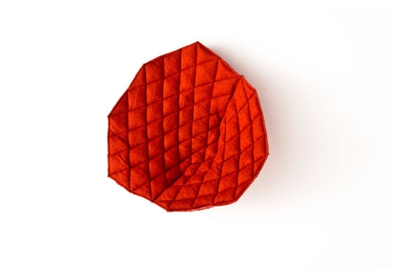 Quilted textile model © Studio Bouroullec