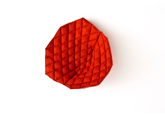 Quilted textile model © Studio Bouroullec