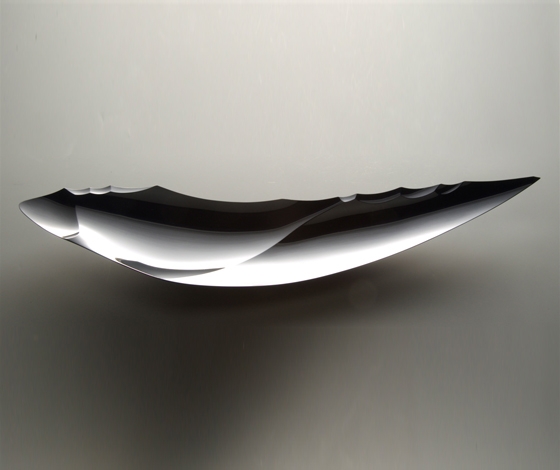 Stone Implement Bowl by Takeshi Igawa, Polyurethane Foam with Urushi, Ishikawa International Urushi Exhibition