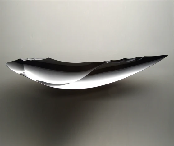 Stone Implement Bowl by Takeshi Igawa, Polyurethane Foam with Urushi, Ishikawa International Urushi Exhibition