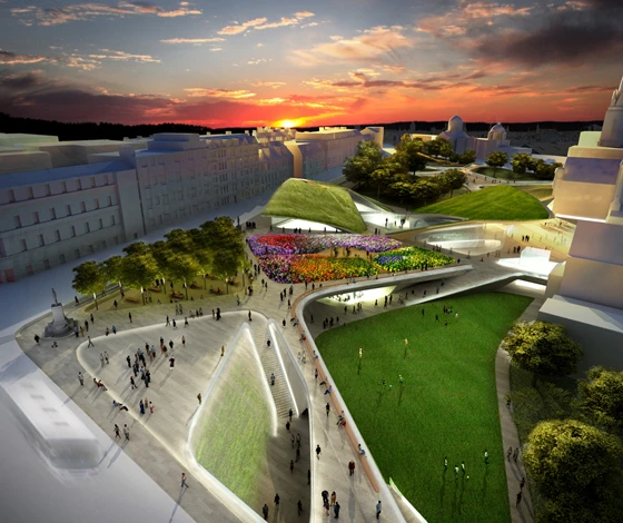 Aberdeen City Garden Diller Scofidio + Renfro 2012 © Diller Scofidio + Renfro