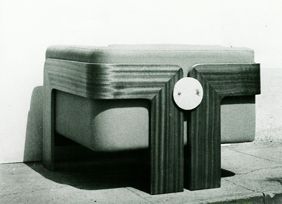 Armchairs for Czechoslovak OSN Mission in Geneva, design by Jan Šrámek, Zbyněk Hřivnáč and Oldřich Novotný, 1969; image courtesy of Zbyněk Hřivnáč archive