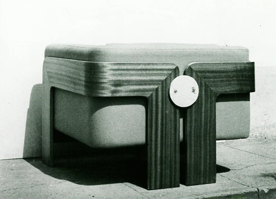 Armchairs for Czechoslovak OSN Mission in Geneva, design by Jan Šrámek, Zbyněk Hřivnáč and Oldřich Novotný, 1969; image courtesy of Zbyněk Hřivnáč archive