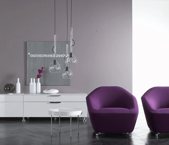 'HÄKELN' by Fries & Zumbühl (top; produced by Authentics); 'Serpentine' by Jörg Höltje (Studio Hausen) (above; produced by Ligne Roset)