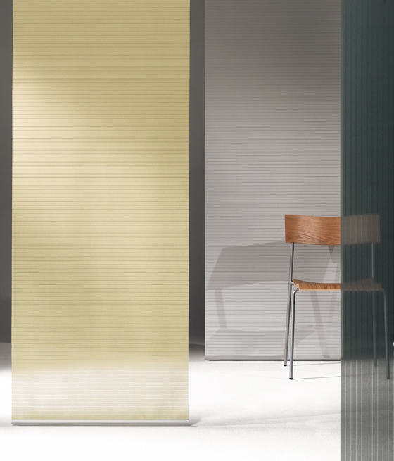 Cool it: When used as a blind, Svensson Markspelle's 'Cinq' fabric can help to reduce air-conditioning costs by up to 25%