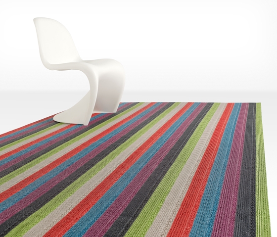 I did it my way: Naturtex's new online tool allows you to design your own 'Circus' rug, determining its colour combination and size