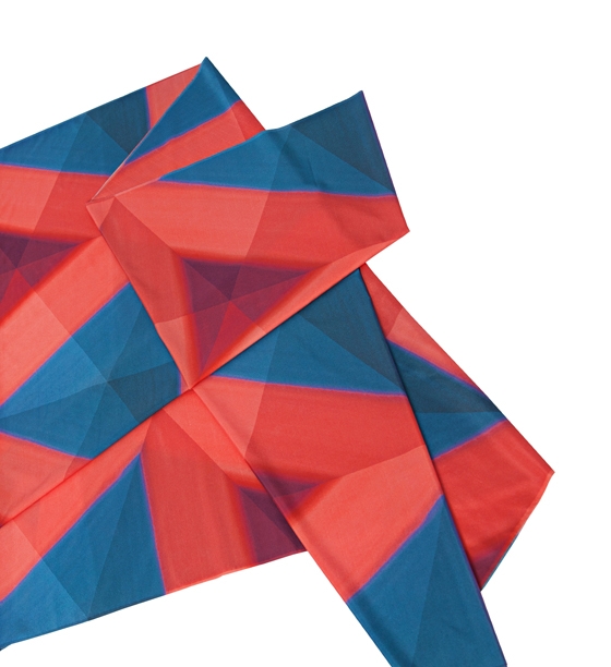 The rules of geometry: 'Dragon' from Danish textiles manufacturer Kinnasand's new 'Unfold' collection