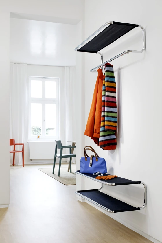 <b>Thonet</b>’s new ‘S1520’ coat-rack programme is, as you’d expect, satisfyingly utilitarian in terms both of pure function and of aesthetics, and references its signature, Marcel-Breuer-originated material language of tubular steel