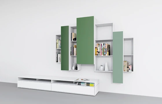 Product designer Werner Aisslinger has collaborated with German manufacturer <b>Interlübke</b> on the expansion of their ‘Cube’ cabinet programme. Four new modules mean an even greater configurability