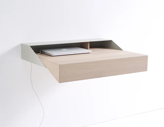 Design duo Shay Alkalay & Yael Mer, who together make up London-based studio Raw Edges, have created an geometrically elegant desk in a box for Arco called, you’ve guessed it, ‘DeskBox’, perfect for small spaces