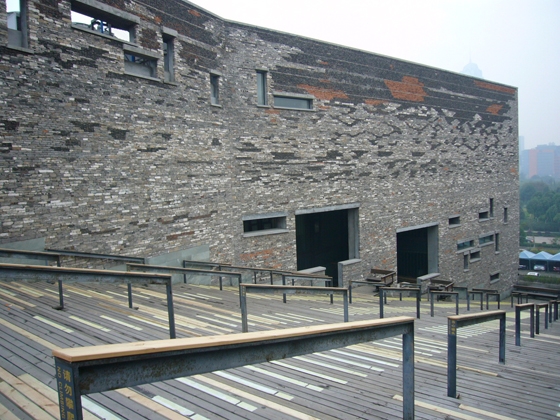 Ningbo Historic Museum (China), Wang Shu, Amateur Architecture Studio, 2003-2009 © photo by Hengzhong Courtesy of Amateur Architecture Studio