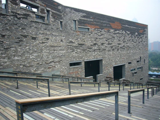 Ningbo Historic Museum (China), Wang Shu, Amateur Architecture Studio, 2003-2009 © photo by Hengzhong Courtesy of Amateur Architecture Studio