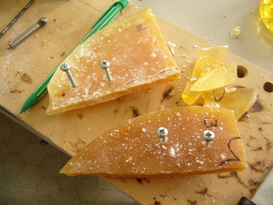 The experimentation-driven process of developing FluidSolids saw Karrer and his team create over 500 samples