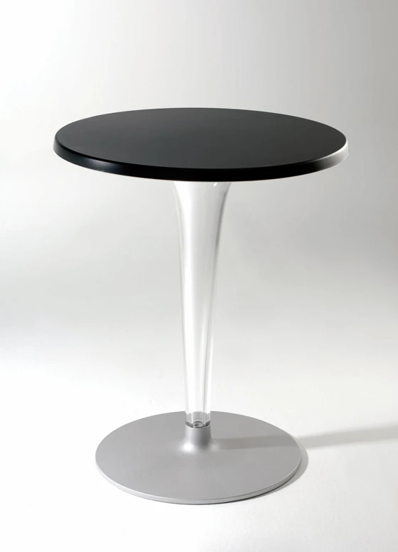 Designed by Philippe Starck with Eugeni Quitllet, Kartell's 'Top Top' dining and low tables form an essential part of the brand's contract offering