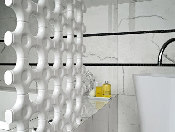 Space-defining, space-heating: 'Add On', as the name suggests, is a supremely modular heating system, which, as shown here, can also act as a space divider