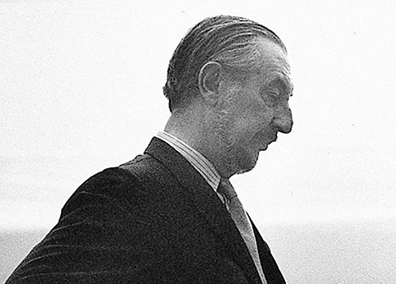 'The truth is I became a designer because I didn’t want to interfere with the work of my father', says Tobia Scarpa, son of renowned Venetian architect Carlo Scarpa, shown here