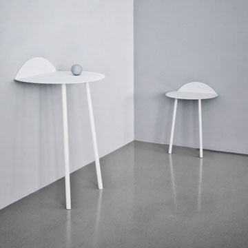 Read story Lean On Me: wall-supported furniture and lighting