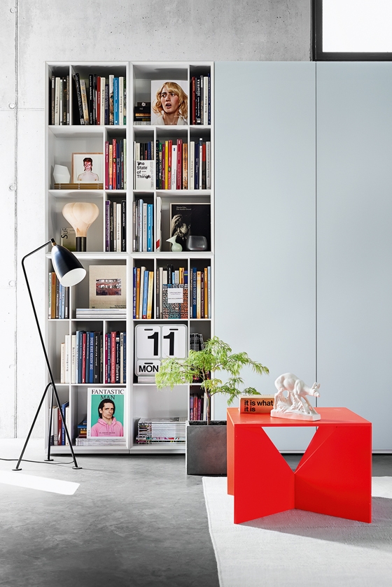 Clever grid: the individual carcass elements can be stacked or arranged as required