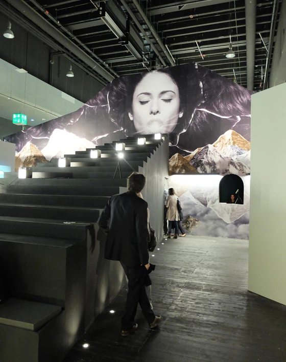 Dramatic architecture in Frankfurt at the epic Modular stand for Light+Building