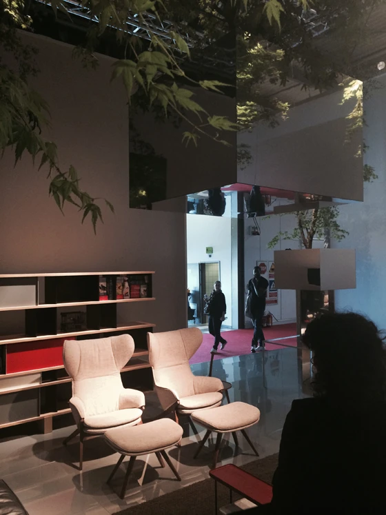 A show-stopping concept at the Cassina stand in Milan this year, in the form of Sou Fujimoto's proposition for a hybridic living environment where nature comes inside