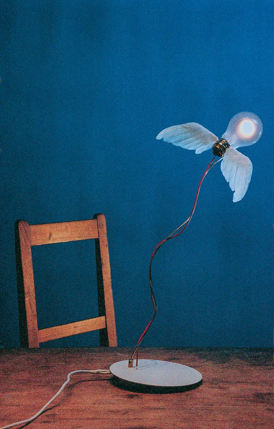 Poetic: the little bird by the name of Lucellino has been giving wings to people's dreams since 1992