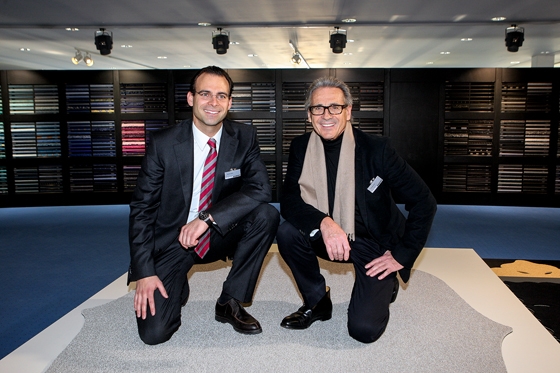 Father & son: company founder Roland Butz and his son Daniel Butz are the executive directors of OBJECT CARPET.