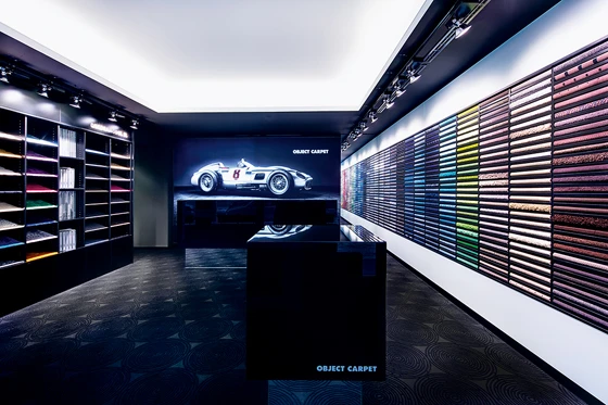 Presentation: OBJECT CARPET has showrooms in many major German cities and has had outlets in Vienna and Zurich since 2012.