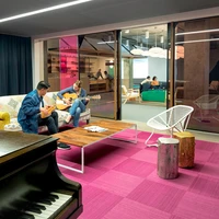 Cisco by O+A: The Cisco offices in San Francisco, by Studio O+A, feature a medley of informal spaces, with lounge furnishings for more casual collaboration