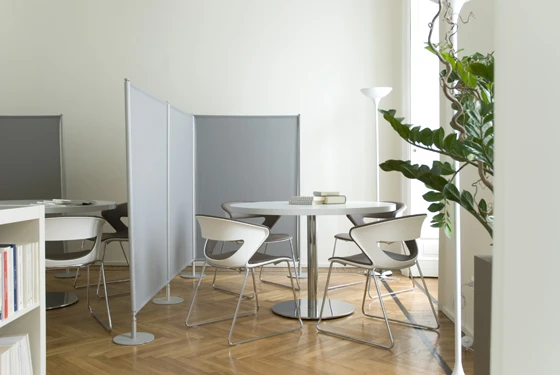 Sound absorbent panel, freestanding