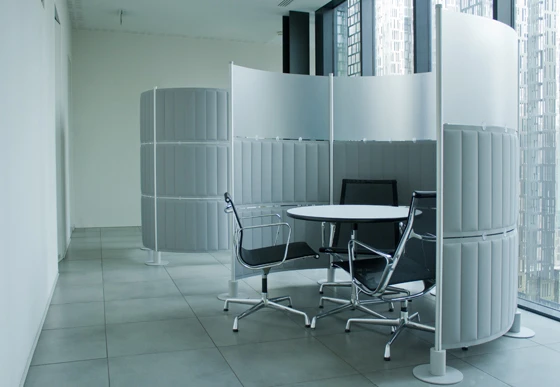 ECOflex: sound absorbent flexible panel, freestanding