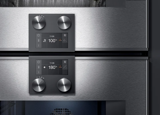 Connectivity: the appliances are perfectly coordinated with one another