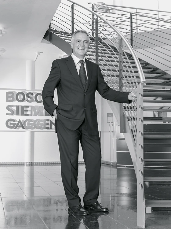 Smart: Max Leuenberger is CEO of BSH Hausgeräte AG, which also distributes the Gaggenau brand in Switzerland