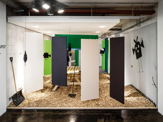 Der Nimbus Showroom Mock-Up im Stuttgarter Norden; Foto: Frank Ockert