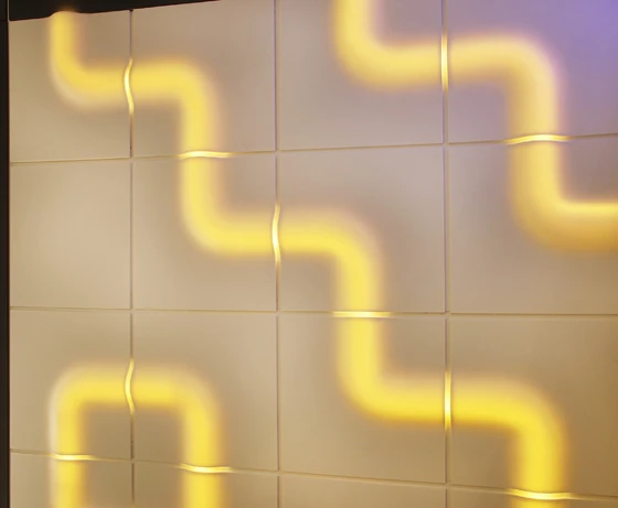 Translucent STARON® in three-dimensional form represents a unique departure in facade design.