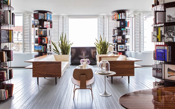 Interior designed by Autoban plus the brand’s showroom at Akaretler; photo: Ali Beckman