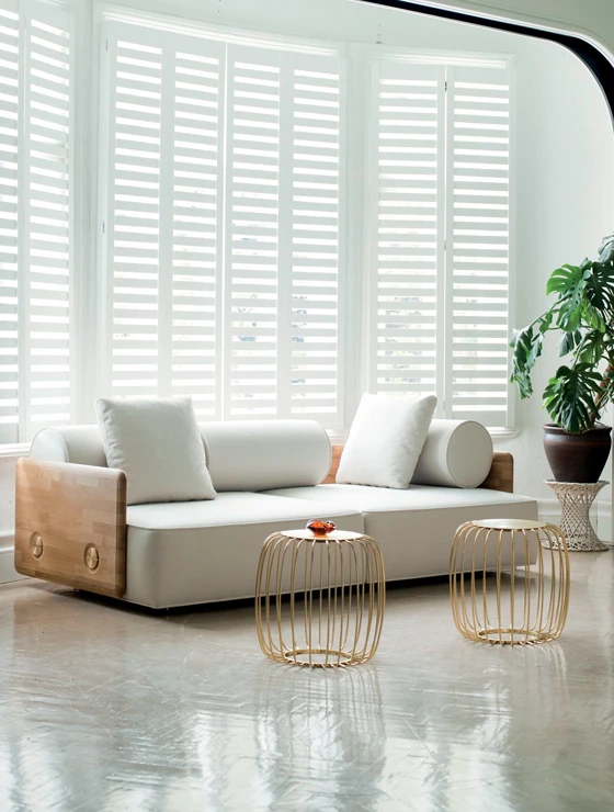 Autoban deco sofa and pumpkin table; photo: Mustafa Nurdoğdu