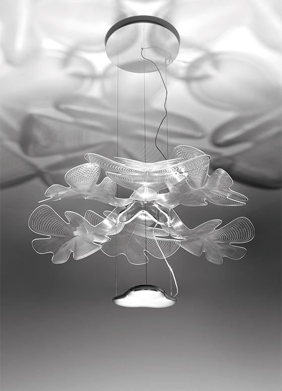 <b>Chlorophilia</b> for Artemide (techno-polymer / polished aluminium), 2015