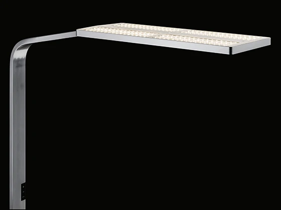 Force One also features indirect light that can be switched on and off. Photo: Frank Ockert