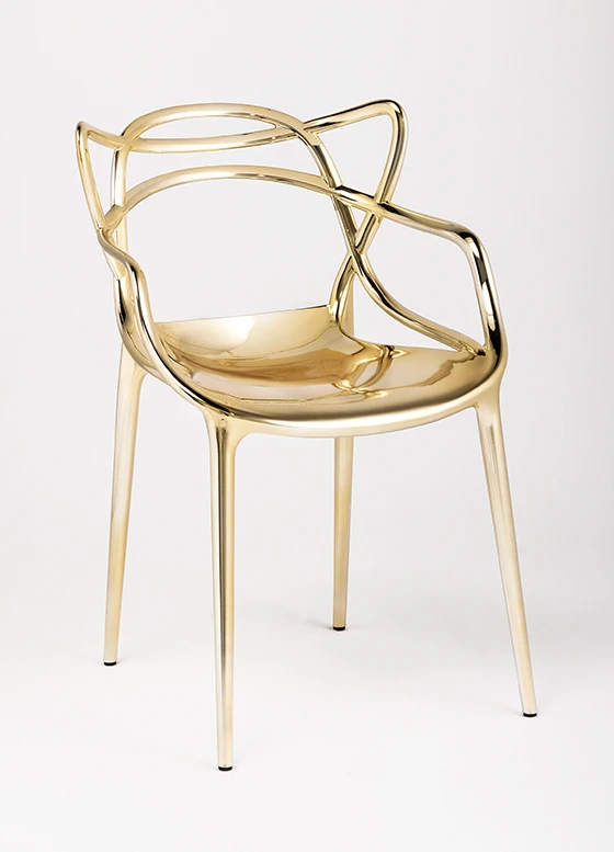<b>Masters</b> Gold finish by Philippe Starck with Eugeni Quitllet for Kartell, 2014