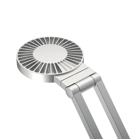 The lamp head of TABLE PRO in harmoniously round RADIAL design