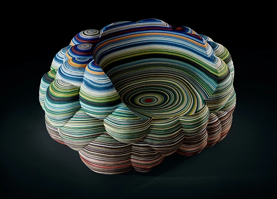 Layers Cloud Chair for Kvadrat (Limited Edition), 2014