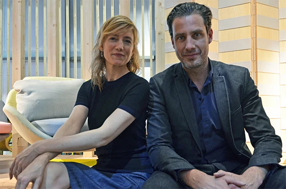 Carole Baijings and Stefan Scholten - Photo © Architonic / Anita Hackethal