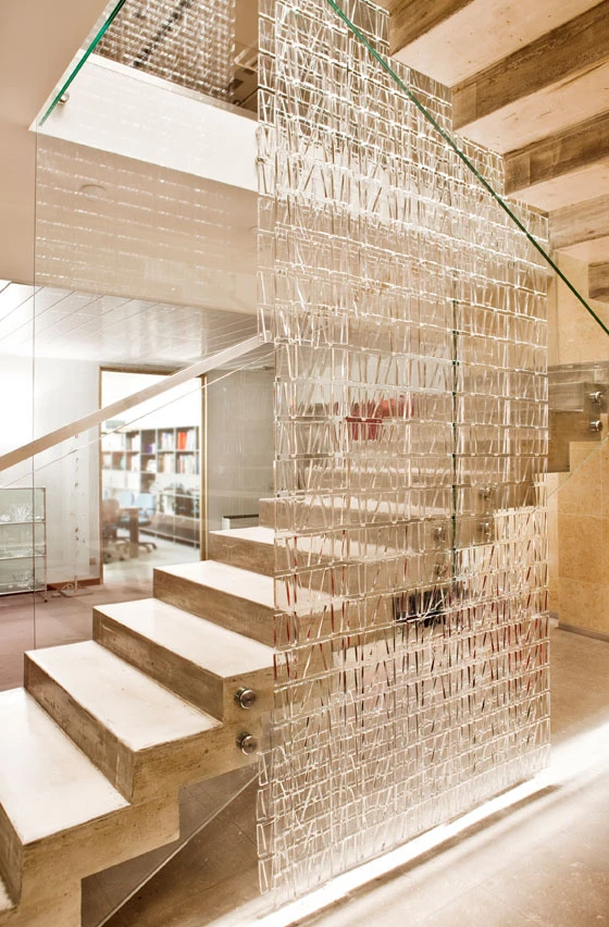 Tile was Fabbian's first modular lighting system – a range of simple glass tiles that can be specified in any shape or pattern