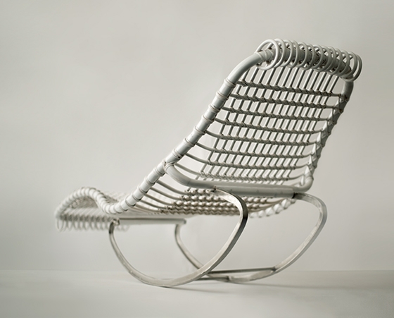 <b>Lazy Seefelder</b> Lounger, (Cult object, white), 2013