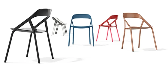 Carbon Fiber Chair (Copper) for Coalesse, 2014